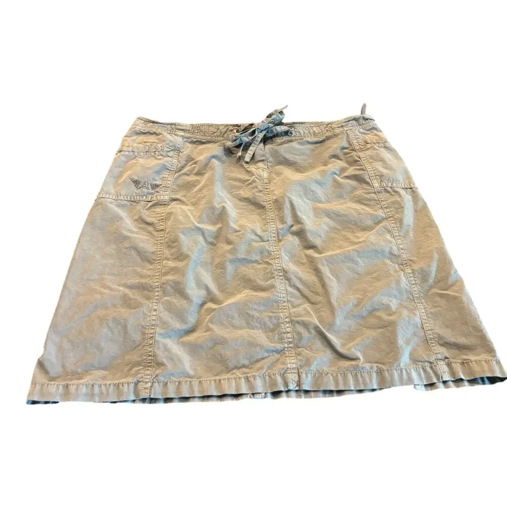 Amisu Khaki Utility Skirt Size 40/8